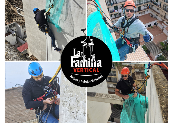 trabajos en altura en mallorca trabajos verticales la familia vertical mallorca
