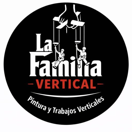 logotipo trabajos verticales la familia vertical